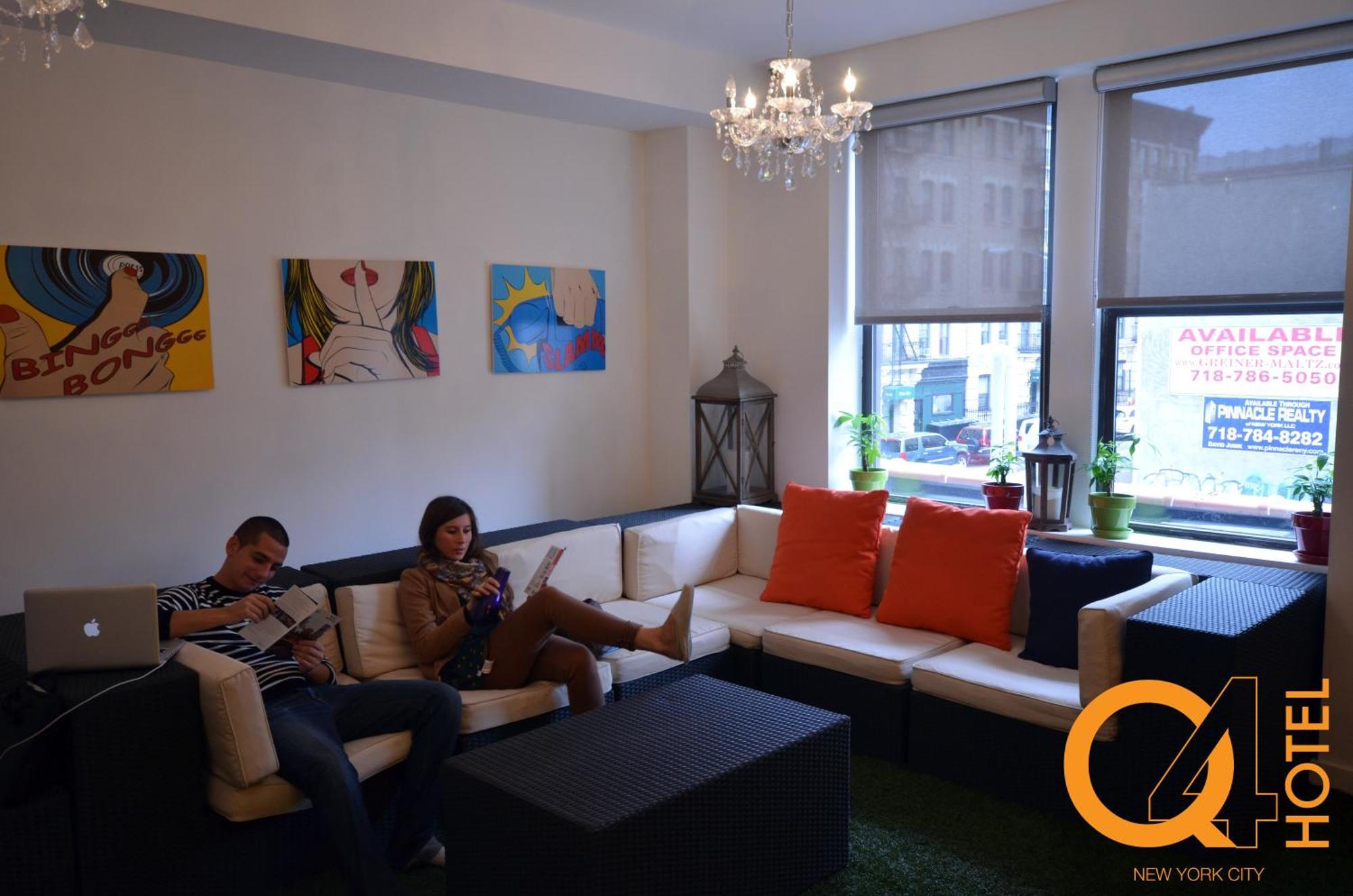 ניו יורק Q4 Hotel And Hostel מראה חיצוני תמונה